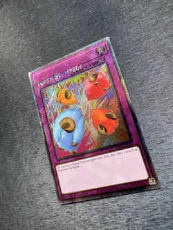 YuGiOh! Token Stampede RA04 - Error Misprint Name Shift 1st Edition Near Mint - Image 4
