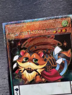 YuGiOh! Majespecter Raccoon - Bunbuku RA04 - Error Misprint Name Shift 1st Ed - Image 3