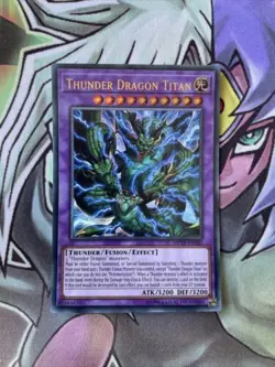 MP19-EN182 Thunder Dragon Titan Ultra Rare Unlimited Edition NM Yugioh Card - Image 1