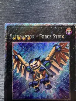 YuGiOh! Raidraptor - Force Strix RA04 - Error Misprint Name Shift 1st Edition - Image 3