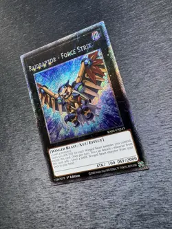 YuGiOh! Raidraptor - Force Strix RA04 - Error Misprint Name Shift 1st Edition - Image 4