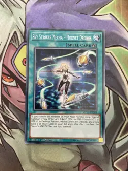 MP19-EN263 Sky Striker Mecha - Hornet Drones Common 1st Edition NM Yugioh Card - Image 1