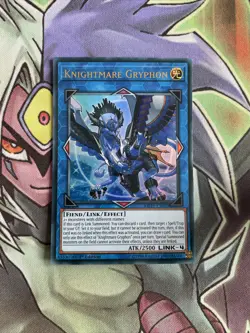 MP19-EN029 Knightmare Gryphon Ultra Rare 1st Edition NM Yugioh Card - Image 1
