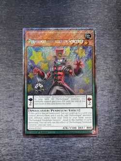 YuGiOh! Performapal Pendulum Sorcerer RA04 - Error Misprint Name Shift 1st Ed - Image 1
