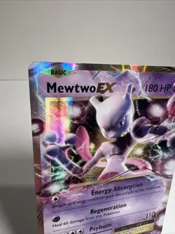 MP- Mewtwo EX 52/108 XY Evolutions AUTHENTIC Pokemon Card - Image 5