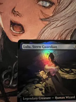 Lulu Stern Guardian English Extension Foil MTG Final Fantasy Card Used - Image 2