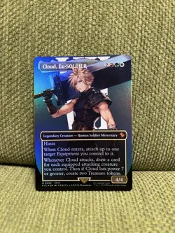Magic: The Gathering Foremost Soldier Cloud English Foil Card - Image 1