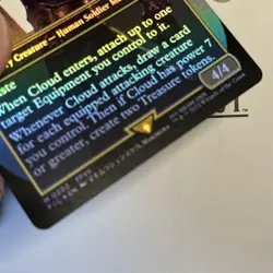 Magic: The Gathering Foremost Soldier Cloud English Foil Card - Image 5