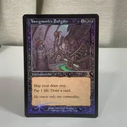 Yogmoth's Bargain English Foil Card Rare, Excellent Condition, Waterproof Packag - Image 1