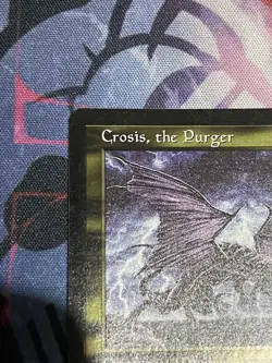 Crosis the Purger MTG Foil Invasion English Card, Used, Light Damage - Image 2