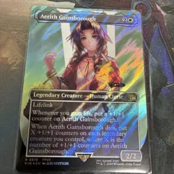 Aeris Ganesbourg Surge Foil MTG English collectible card (used) - Image 1