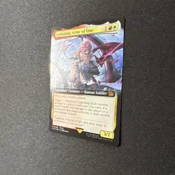 MTG Modern Horizons Lightning Army of One Foil English Card Played - Image 4