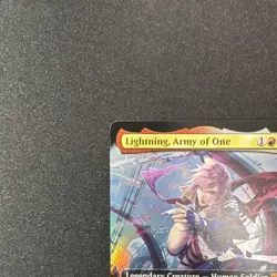 MTG Modern Horizons Lightning Army of One Foil English Card Played - Image 5