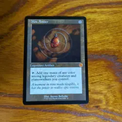 Mox Amber English Blueprint MTG Card, Near Mint, Sealed, Trade/Collect - Image 1