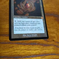 Mox Amber English Blueprint MTG Card, Near Mint, Sealed, Trade/Collect - Image 2