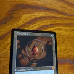 Mox Amber English Blueprint MTG Card, Near Mint, Sealed, Trade/Collect - Image 3