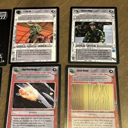 Star Wars CCG Decipher Customizable Card Game Lot Of 10 Cards - Image 2