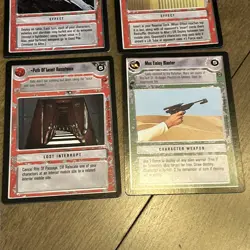 Star Wars CCG Decipher Customizable Card Game Lot Of 10 Cards - Image 5