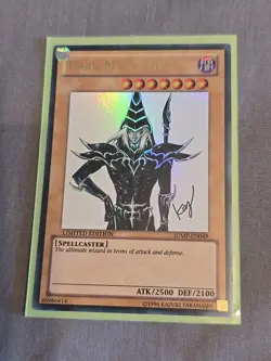 Dark Magician-JUMP-EN049-Ultra Rare-Limited Edition Yugioh Promo Card NEAR MINT - Image 1