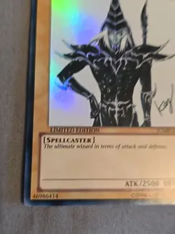 Dark Magician-JUMP-EN049-Ultra Rare-Limited Edition Yugioh Promo Card NEAR MINT - Image 3