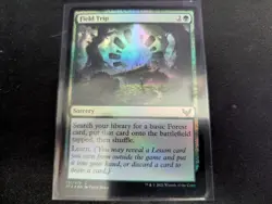 MTG Magic the Gathering FOIL Field Trip STX! - Image 1
