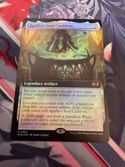 Agatha's Soul Cauldron MTG Extended English Foil NM - Image 1