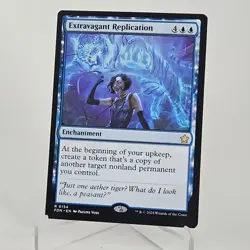 Extravagant Replication 0117 Non Foil Rare Duskmourn MTG Near Mint - Image 1