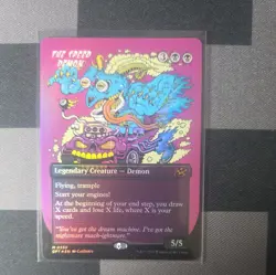 MTG - The Speed Demon (FOIL Borderless) Aetherdrift NEAR MINT - Image 1