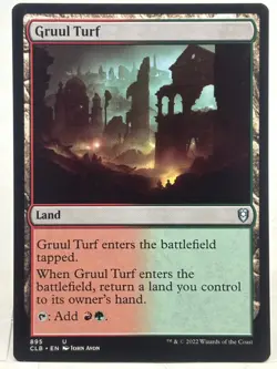Gruul Turf NM/M* Commander Baldur's Gate 895 ENGLISH mtg -UnltdCards - Image 1