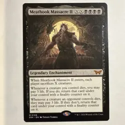 Meathook Massacre II (0108) - Duskmourn: House of Horror #0108 MTG Magic The Gat - Image 1