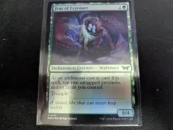 MTG Magic the Gathering FOIL Fear of Exposure DSK! - Image 1