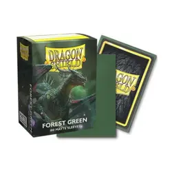 Arcane Tinme Card Protectio Standard Sleeves - Matte Forest Green (1 SW (New) - Image 1