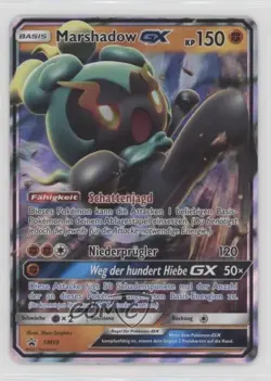 Marshadow GX German Pokemon Sun & Moon Black Star Promo #SM59 15fy - Image 1