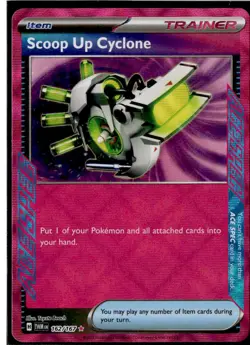 Scoop Up Cyclone - 162/167 - Ace Spec - Pokemon Twilight Masquerade - Image 1