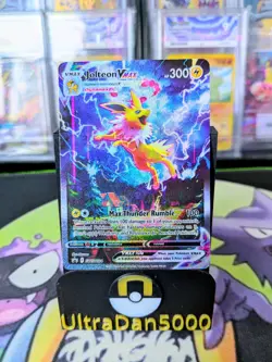 Pokemon TCG: Jolteon VMax SWSH184 Premium Collection Promo Alternative Art - Image 1