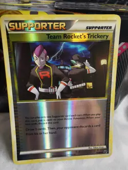 Team Rocket's Trickery 78/90 Reverse Holo Undaunted Pokemon TCG - NM - Image 1