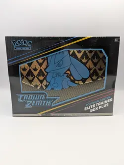 Crown Zenith Pokemon Center Elite Trainer Box Plus ETB - New Factory Sealed - Image 1