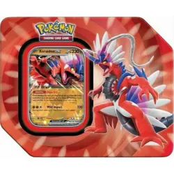 🔥2023 Pokemon Paldea Legends Koraidon EX Tin w/5 TCG Booster Packs/1 Foil Promo - Image 1