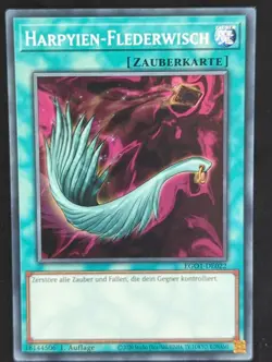 Harpyien-Flederwisch EGO1-DE022 Super Rare DE NM YUGIOH - Image 1