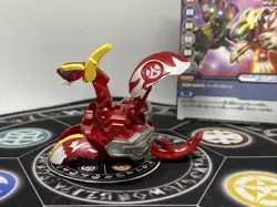 Bakugan BakuTech Pyrus Gren Dragaon Dragonoid & Ability Card Japan Import Rare - Image 4