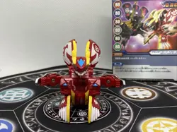 Bakugan BakuTech Pyrus Gren Dragaon Dragonoid & Ability Card Japan Import Rare - Image 5