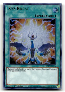 Yugioh - Xyz Burst GFTP - Ultra Rare 1ST Edition - Image 1