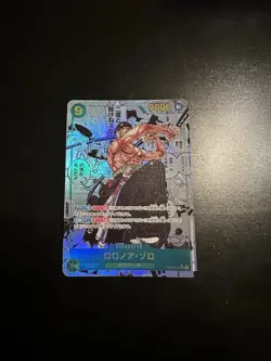 Roronoa Zoro OP06-118 SEC Comic Parallel Manga ONE PIECE Card Japanese - Image 4