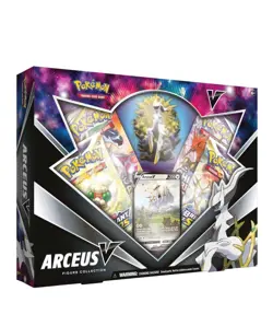 Arceus V Figure Collection Box Cosmic Eclipse Pokemon Card TG Brand New & Sealed - Image 1