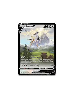 Arceus V Figure Collection Box Cosmic Eclipse Pokemon Card TG Brand New & Sealed - Image 4