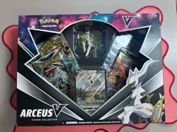 Arceus V Figure Collection Box Cosmic Eclipse Pokemon Card TG Brand New & Sealed - Image 1