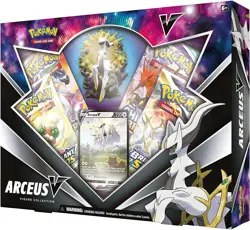 Arceus V Figure Collection Box Cosmic Eclipse Pokemon Card TG Brand New & Sealed - Image 3