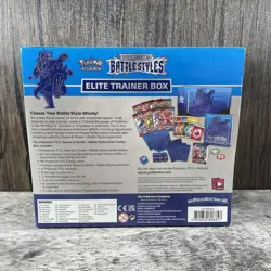 Pokemon TCG Sword & Shield - Battle Styles - Elite Trainer Box ETB - (BLUE) - Image 2