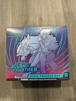 Pokemon TCG Scarlet Violet Journey Together Elite Trainer Box ETB New Sealed - Image 1