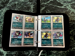 Card Binder for Pokemon Cards with 200+ Pokemon Cards. 50 Sleeves/400 cards - Image 2